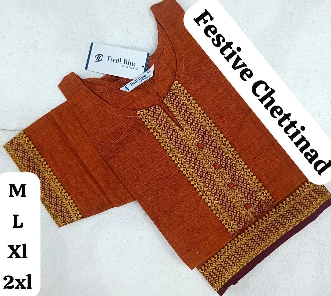 Chettinad Cotton Kurthi