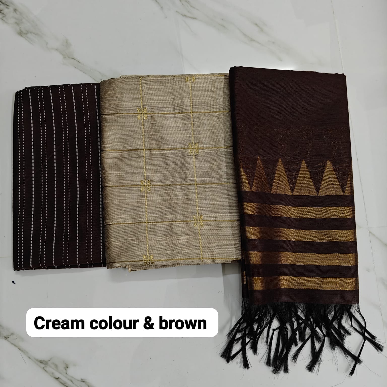 Raw Silk Kurthi Sets - Unstitched