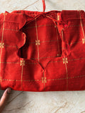 Orange Raw Silk Set